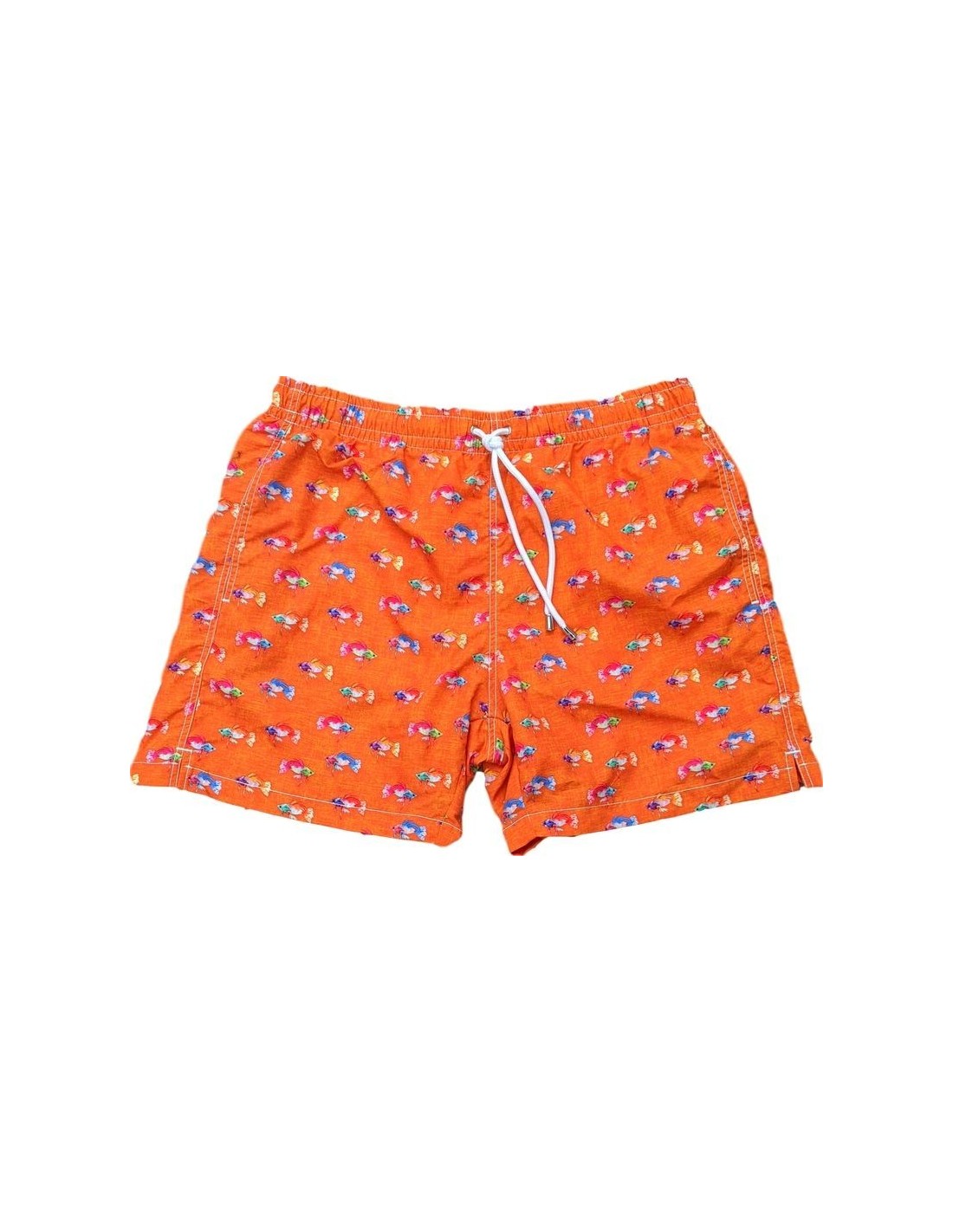 Bañador estampado Siam naranja